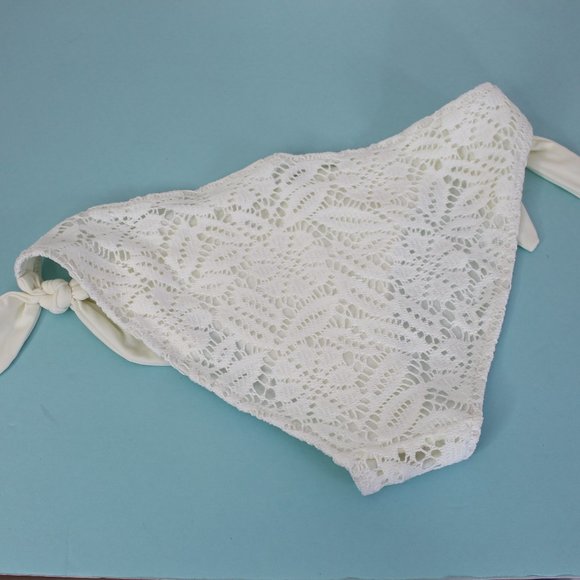Aerie White Side Tie Bikini Bottoms // NWOT - Picture 4 of 4
